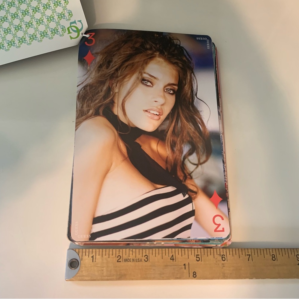 Vintage GUESS MODELS Giant Jumbo Playing Cards Card Deck - Picture 7 of 11